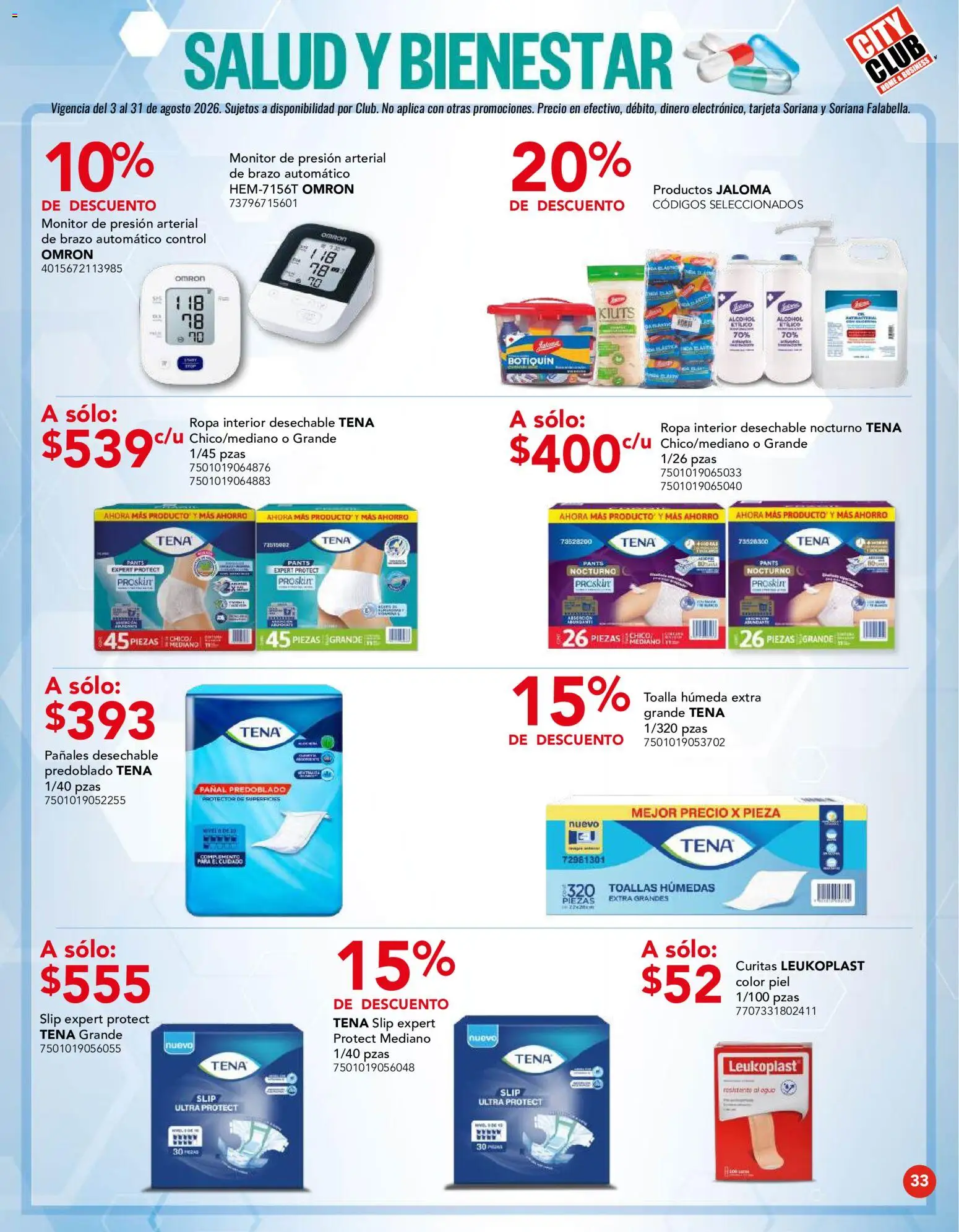 Vista previa las ofertas de la tienda City Club - City Club catálogo desde el 03/08/2026 