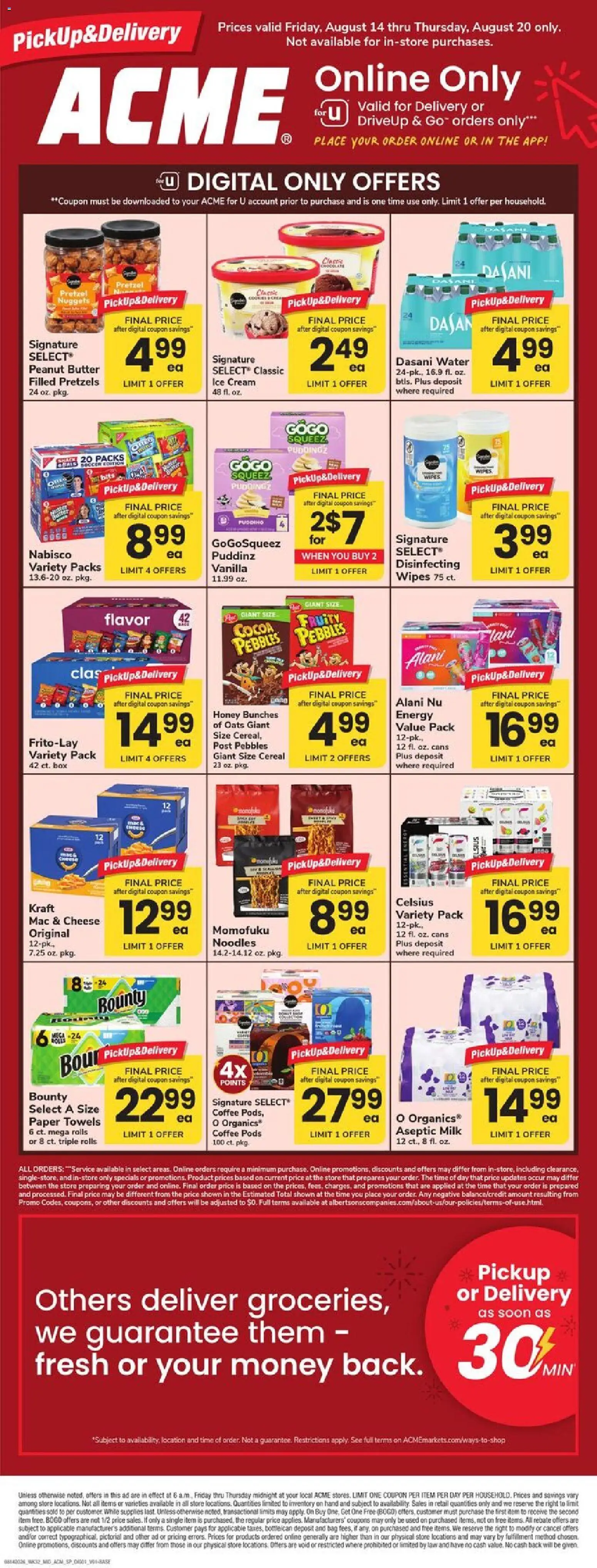 Ad Preview of Acme Acme Specialty Publication from 08/14/2026