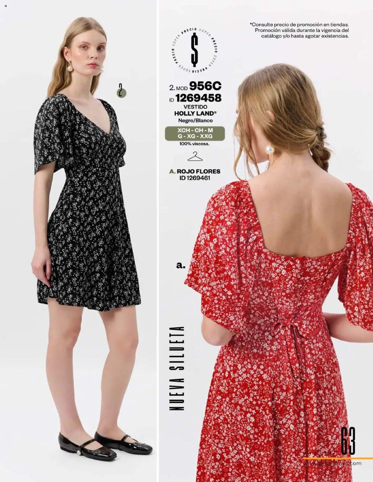 Vista previa las ofertas de la tienda Price Shoes - Catálogo Playa desde el 13/02/2026 - Flores, Vestido