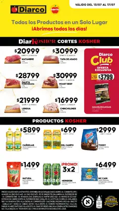 Vista previa del folleto de la tienda Diarco válido desde el 13/07/2026 