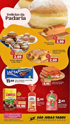 Pré-Visualização do folheto "São Judas Tadeu ofertas da Padaria" da loja São Judas Tadeu válido a partir de 16/09/2026