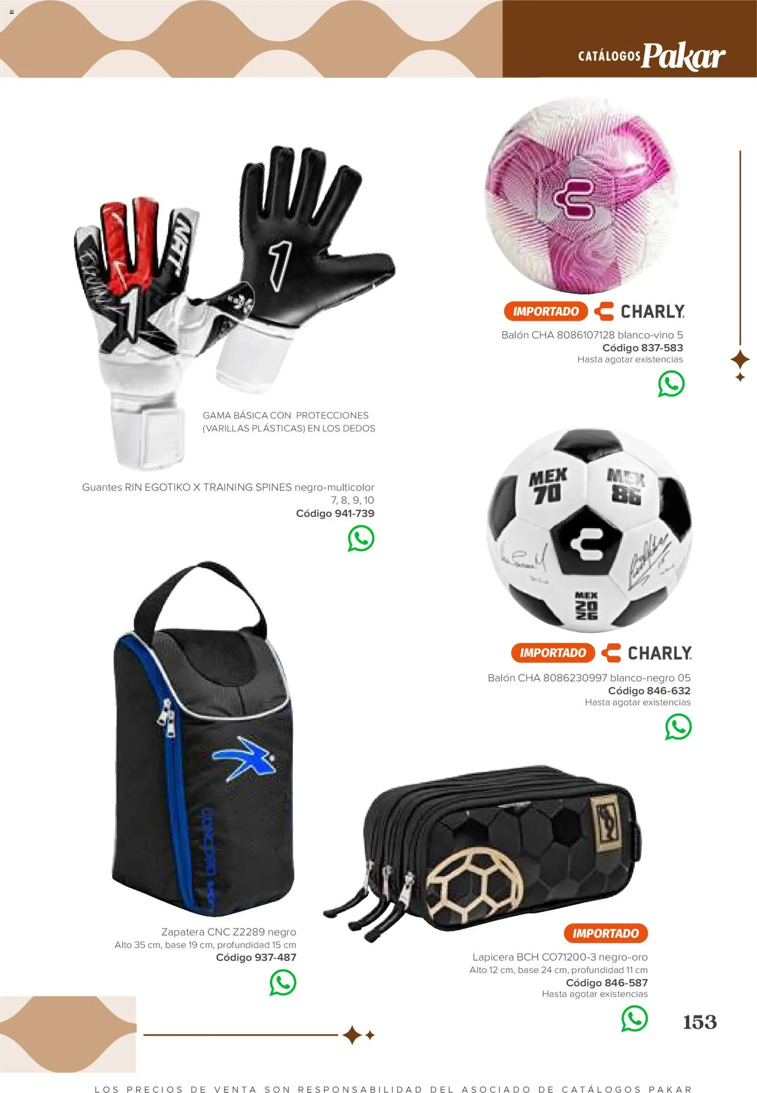 Vista previa las ofertas de la tienda SC Pakar - SC Pakar catálogo Ropa desde el 31/07/2026 