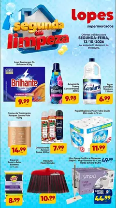 Pré-Visualização do folheto "Lopes Supermercados - Ofertas da semana" da loja Lopes Supermercados válido a partir de 12/10/2026