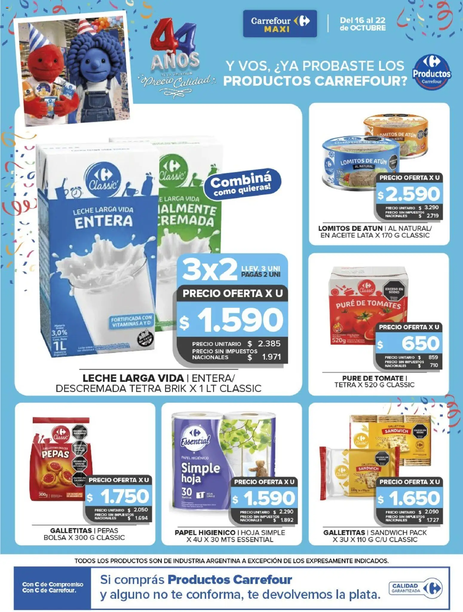 Vista previa del folleto de la tienda Carrefour Maxi válido desde el 16/10/2026 