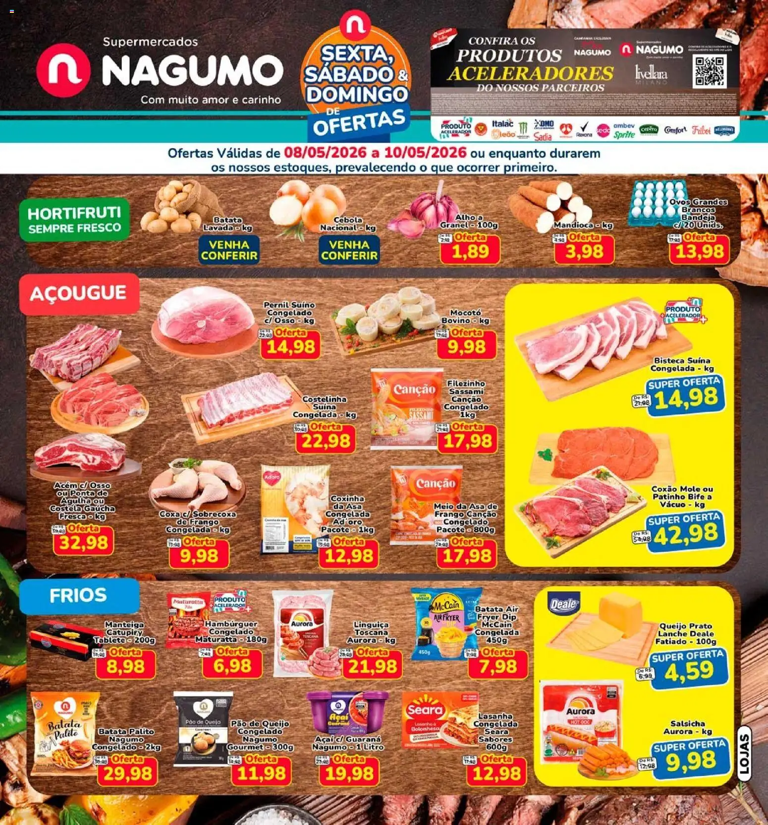 Pré-Visualização do folheto "Nagumo ofertas FDS" da loja Nagumo válido a partir de 08/05/2026