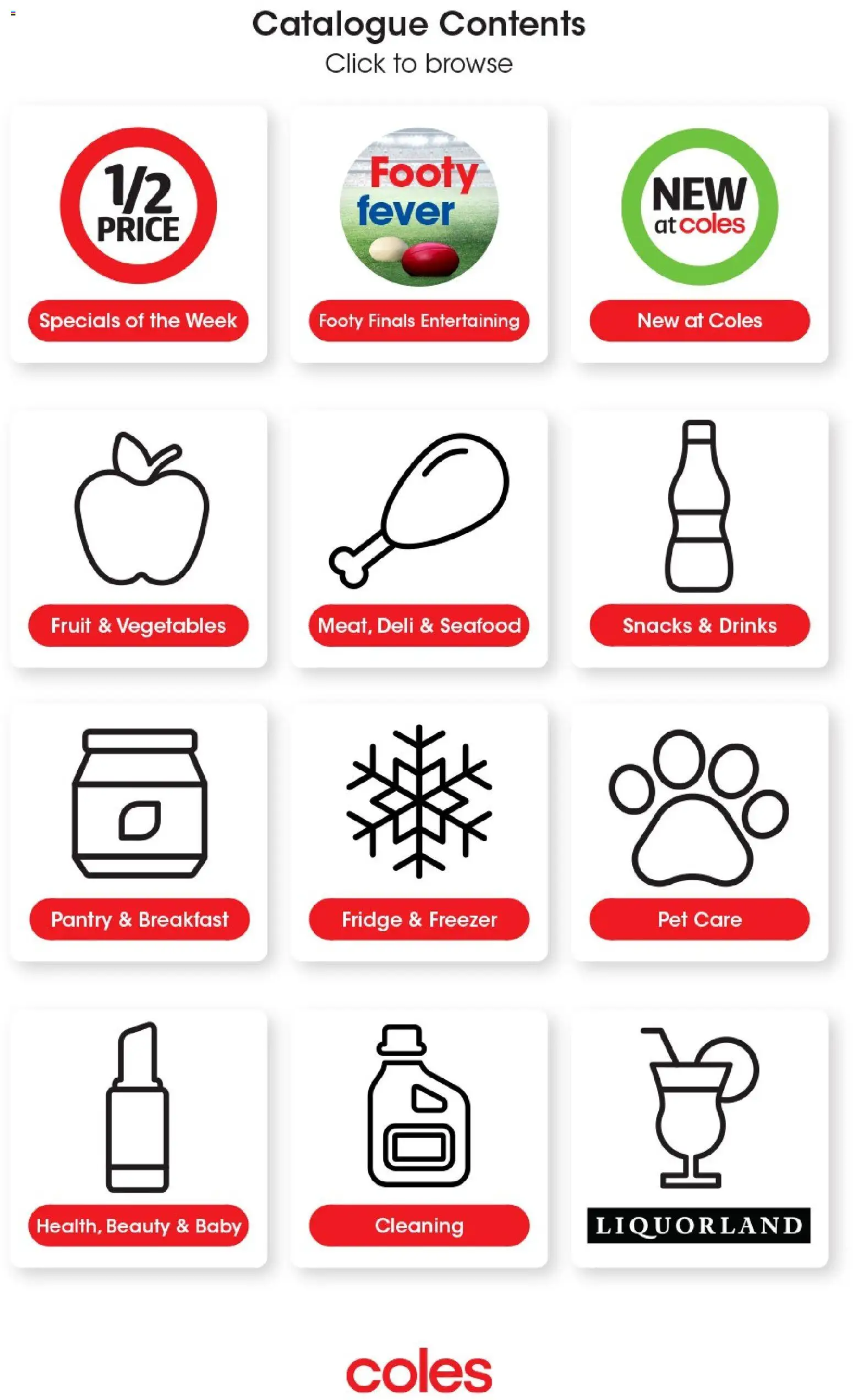 Preview of catalogue Coles catalogue from shop Coles valid 16/09/2026