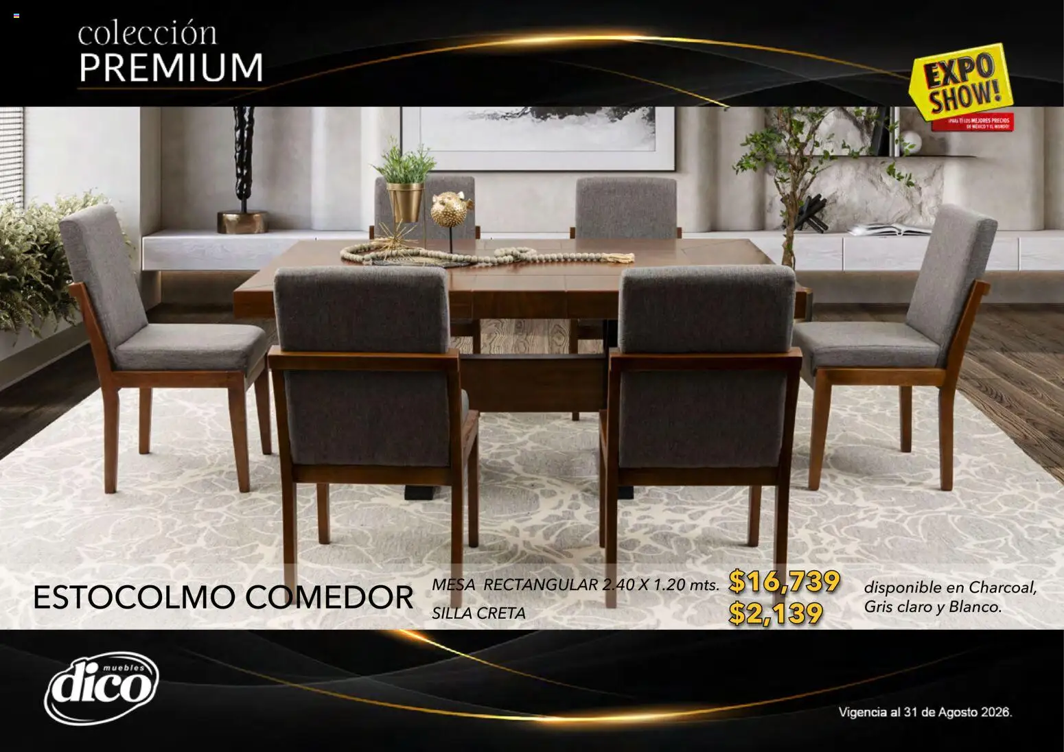 Vista previa las ofertas de la tienda Muebles Dico - Muebles Dico catálogo Colección Premium desde el 01/08/2026 