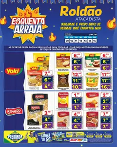 Pré-Visualização do folheto "Roldão ofertas Arraiá" da loja Roldão válido a partir de 09/06/2026