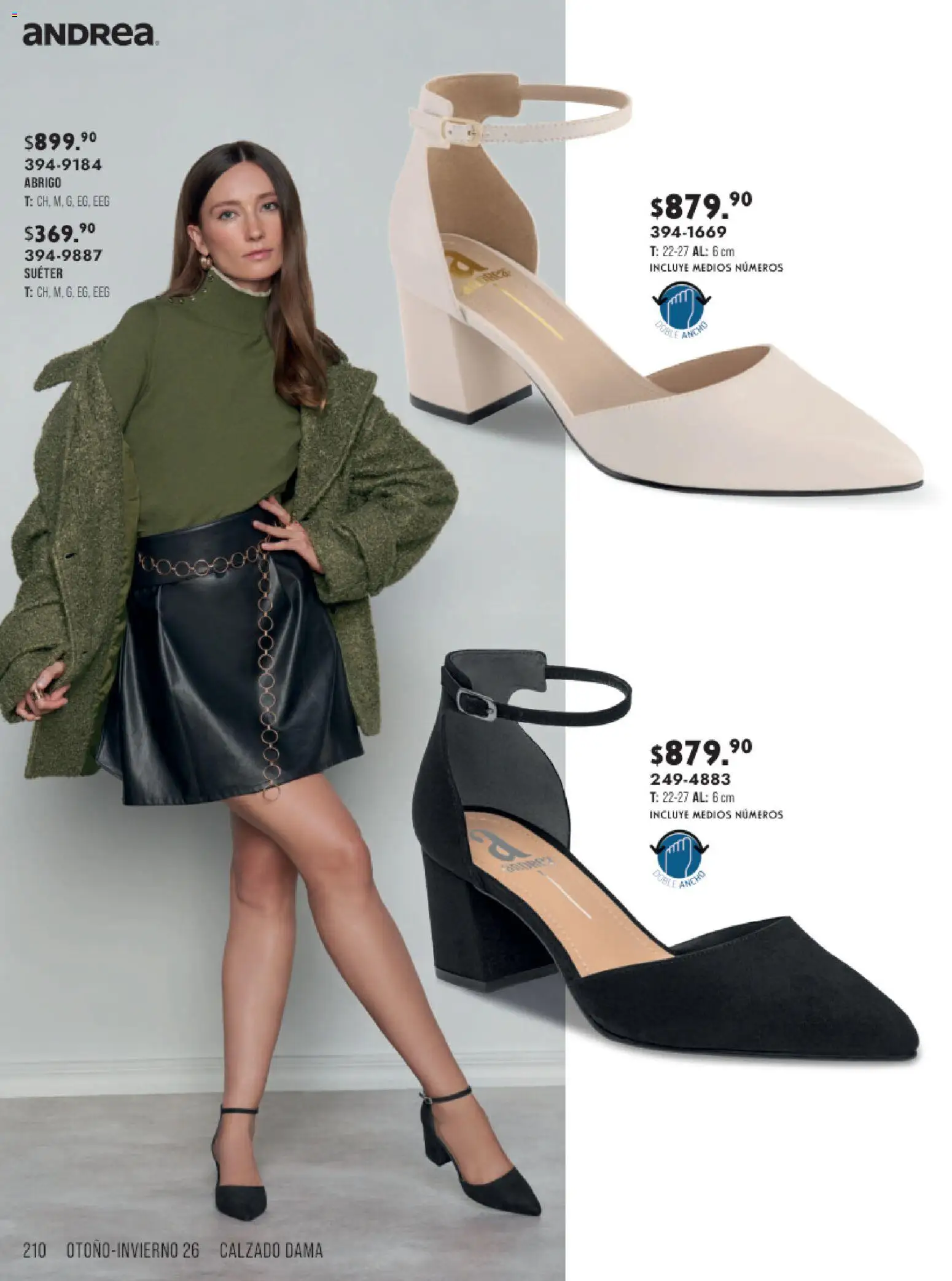 Vista previa las ofertas de la tienda Andrea - Andrea catálogo Otoño Invierno desde el 23/08/2026 