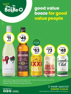 Preview of catalogue The Bottle-O catalogue ARCADIA from shop The Bottle-O valid 25/05/2026