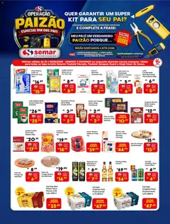 Pré-Visualização do folheto "Semar Supermercado ofertas FDS" da loja Semar Supermercado válido a partir de 01/08/2026