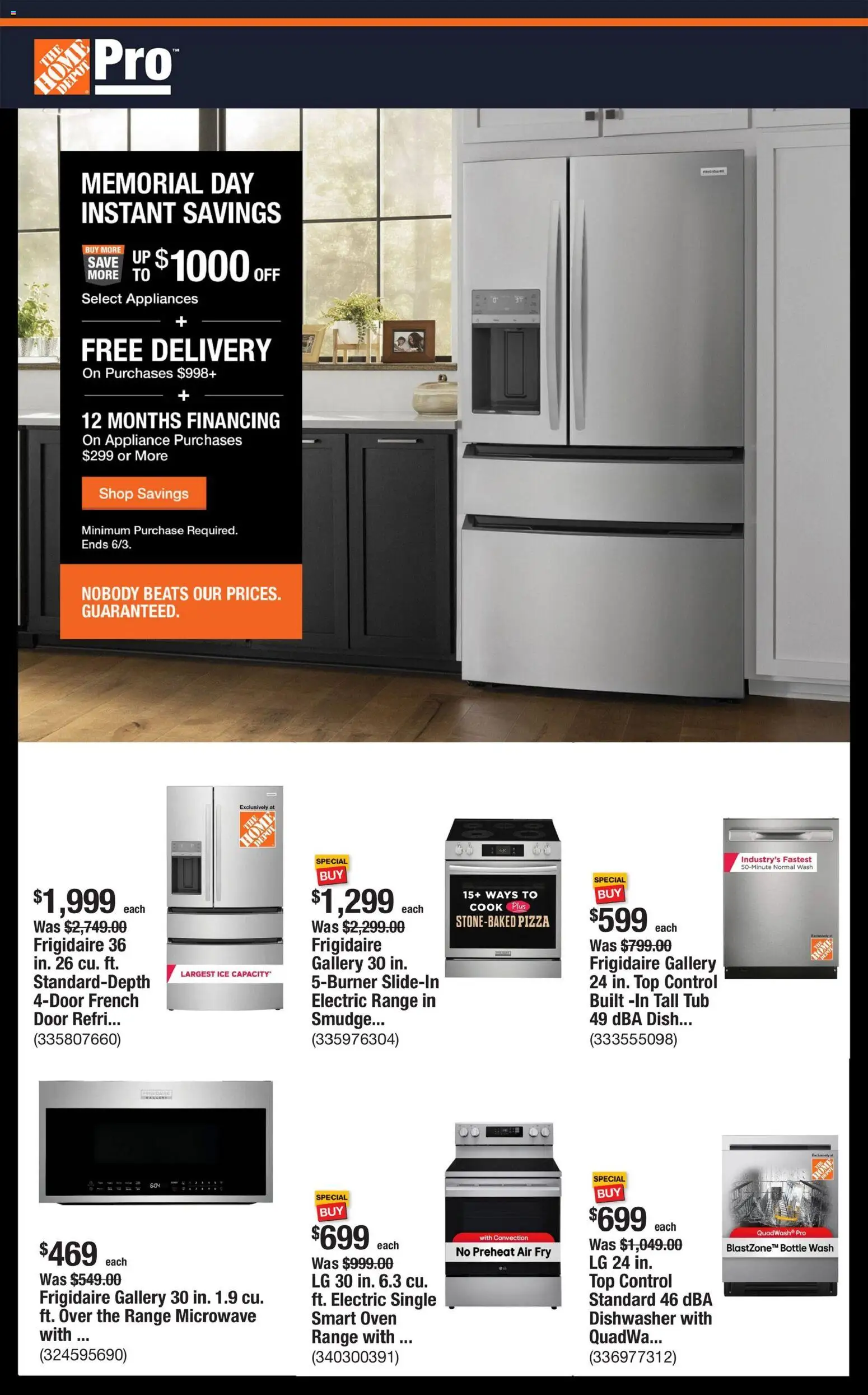 Ad Preview of Home Depot Home Depot Shop Pro Ad from 05/25/2026