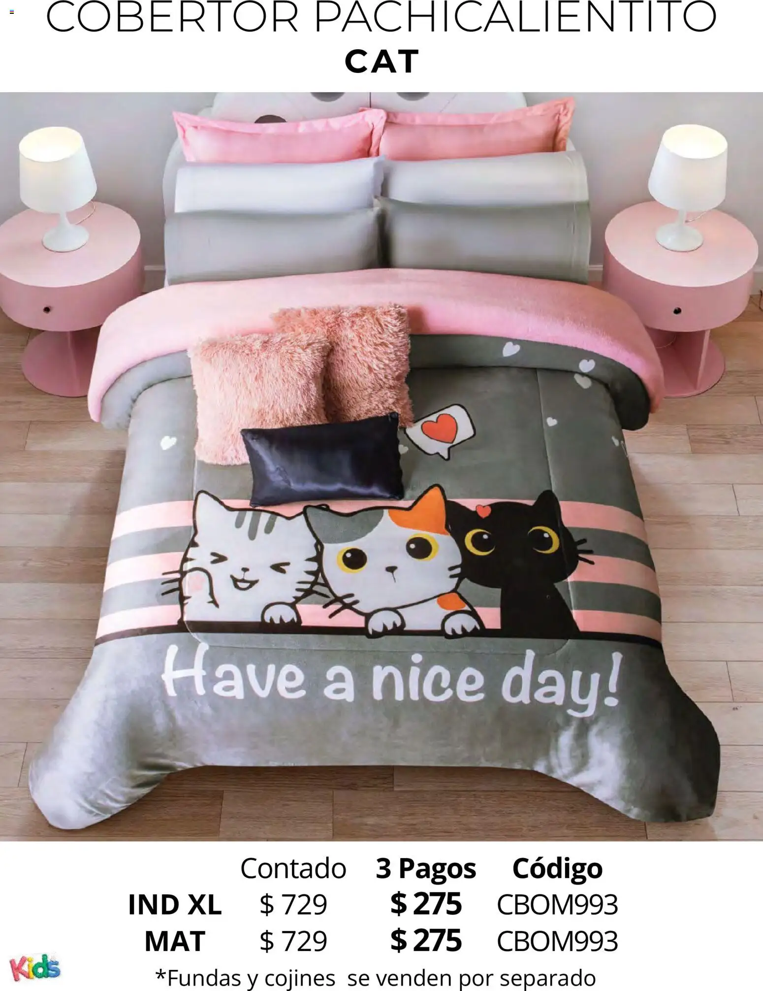 Vista previa las ofertas de la tienda Colchas Concord - Colchas Concord catálogo Kids desde el 01/05/2026 - Cobertor
