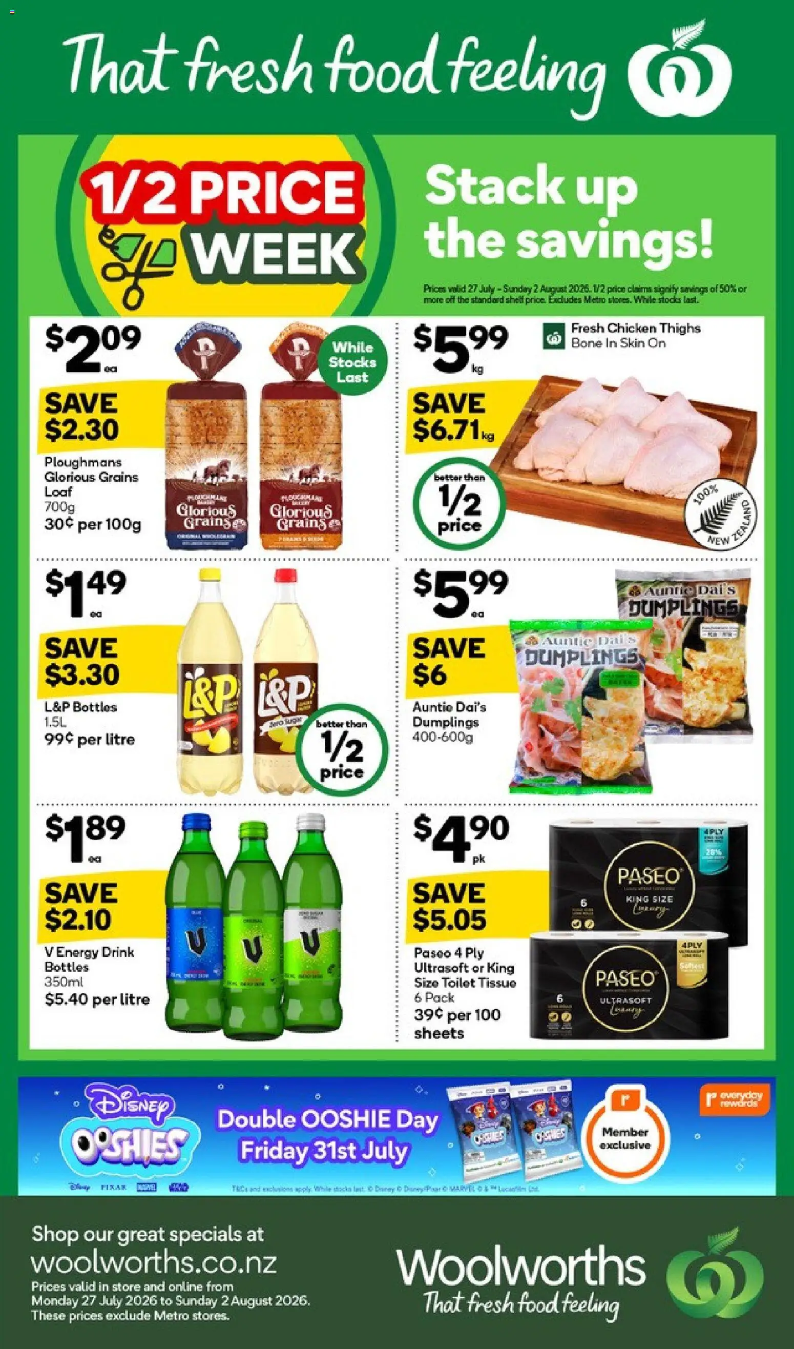 Preview of catalogue Woolworths catalogue from shop Woolworths valid 27 Jul 2026
