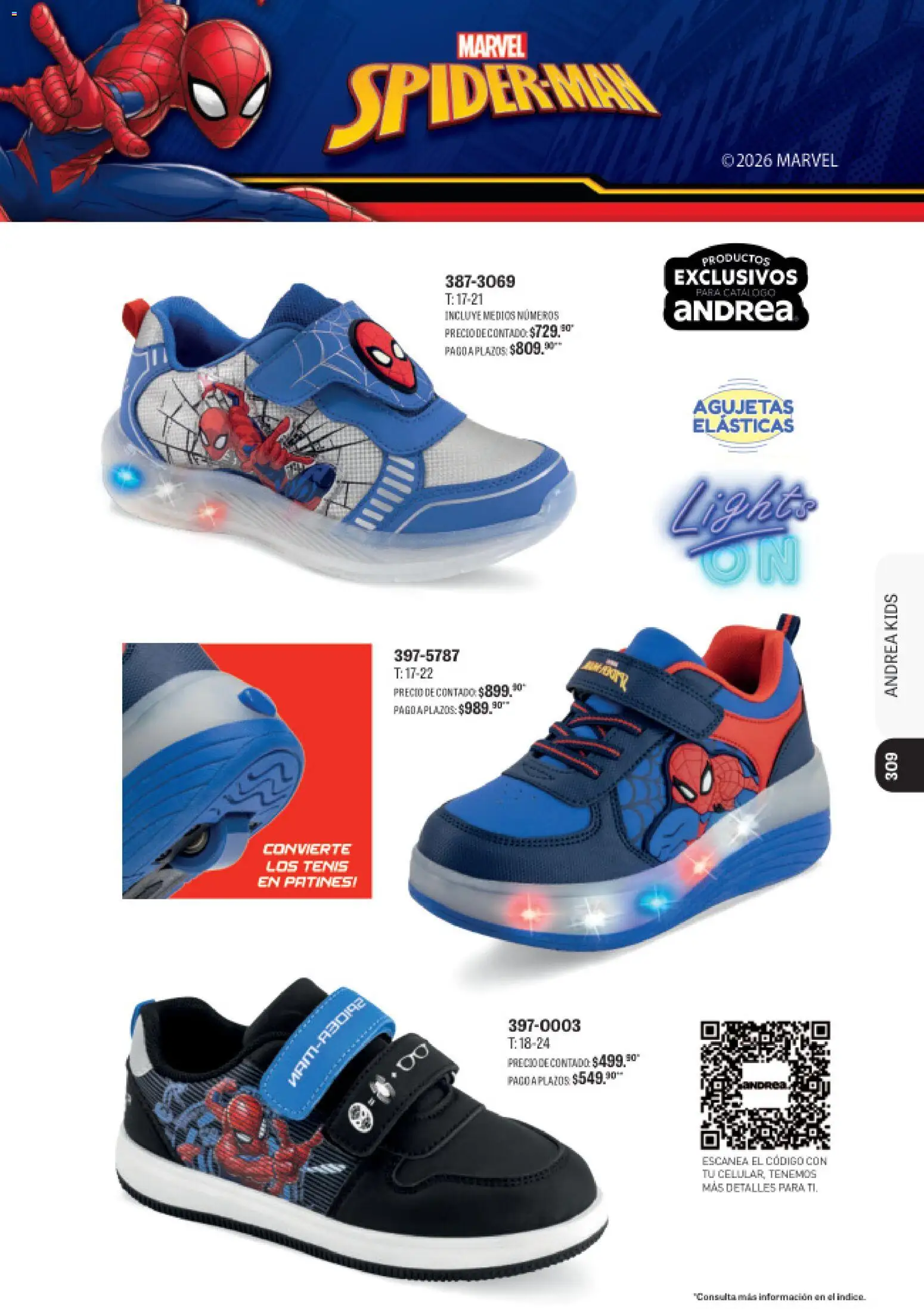 Vista previa las ofertas de la tienda Andrea - Andrea catálogo Deportivo Completo desde el 09/08/2026 