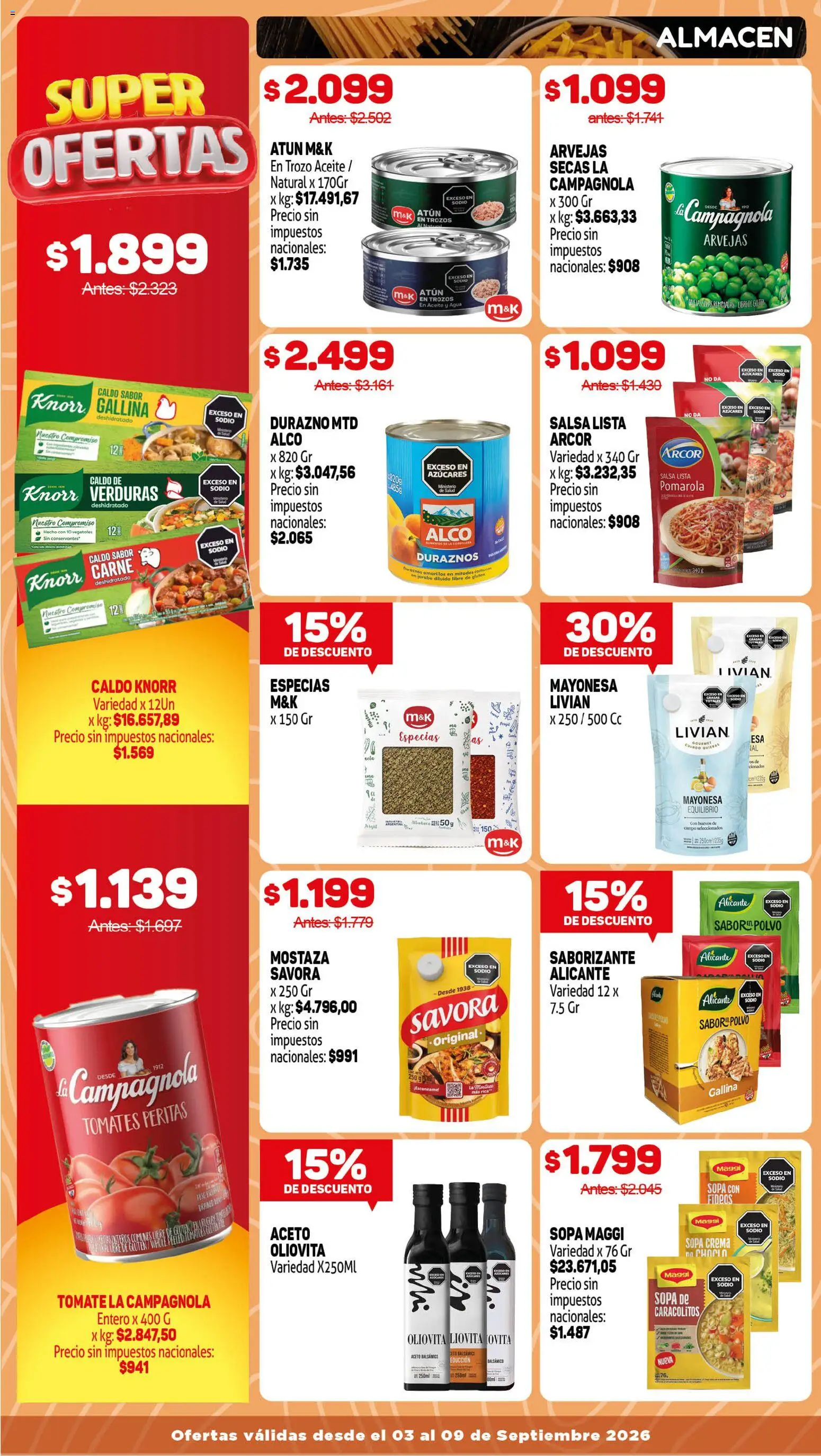 Vista previa del folleto de la tienda Makro válido desde el 03/09/2026 