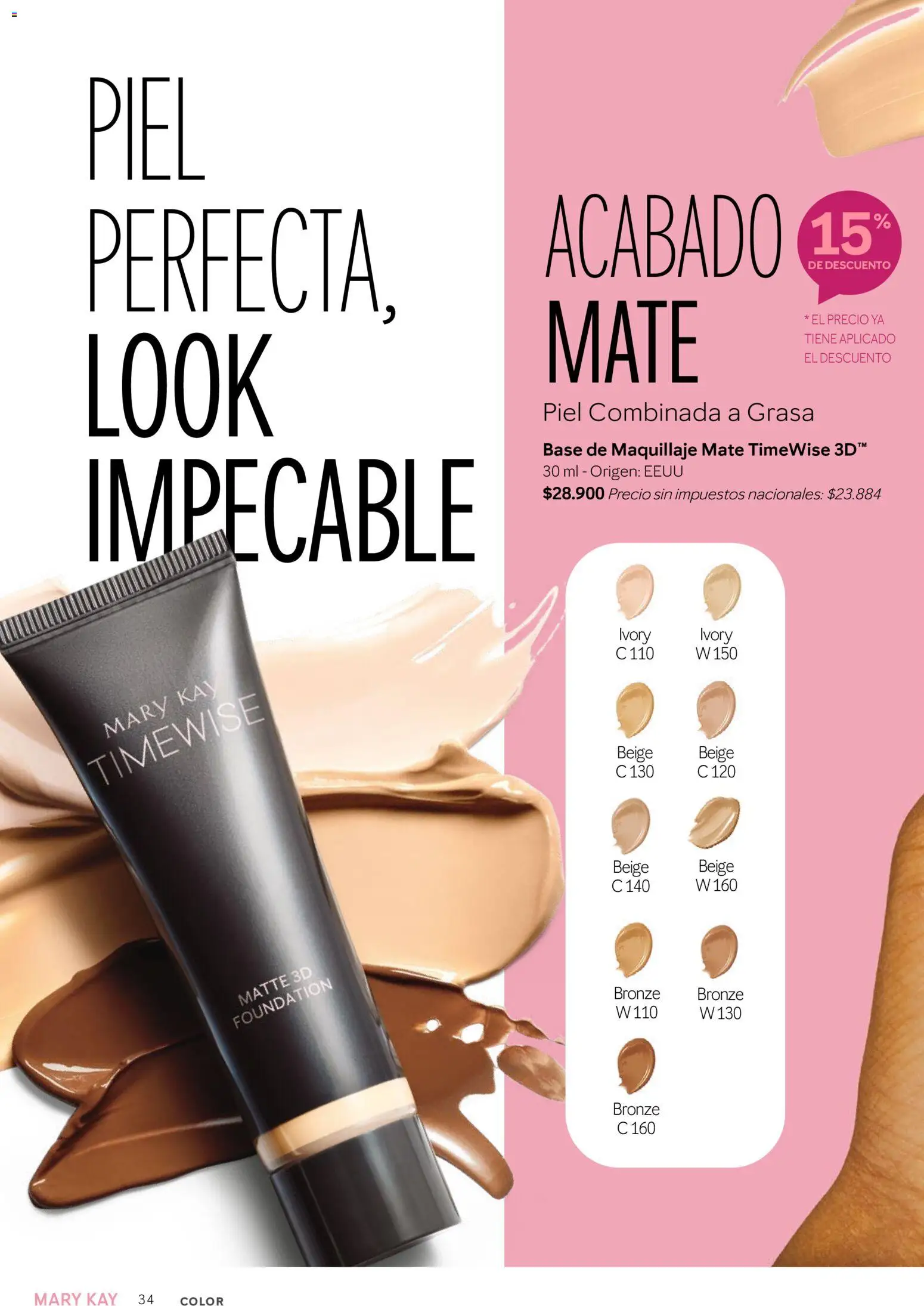Vista previa del folleto de la tienda Mary Kay válido desde el 01/10/2026 