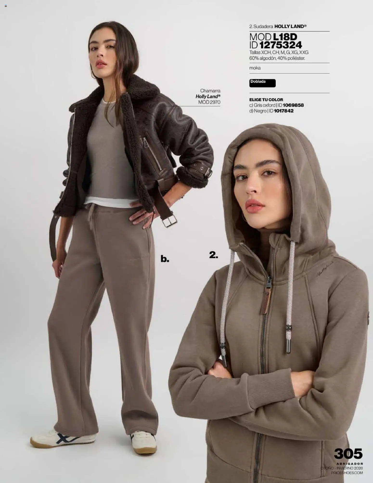 Vista previa las ofertas de la tienda Price Shoes - Price Shoes catálogo Abrigador desde el 16/09/2026 - Sudadera, Chamarra