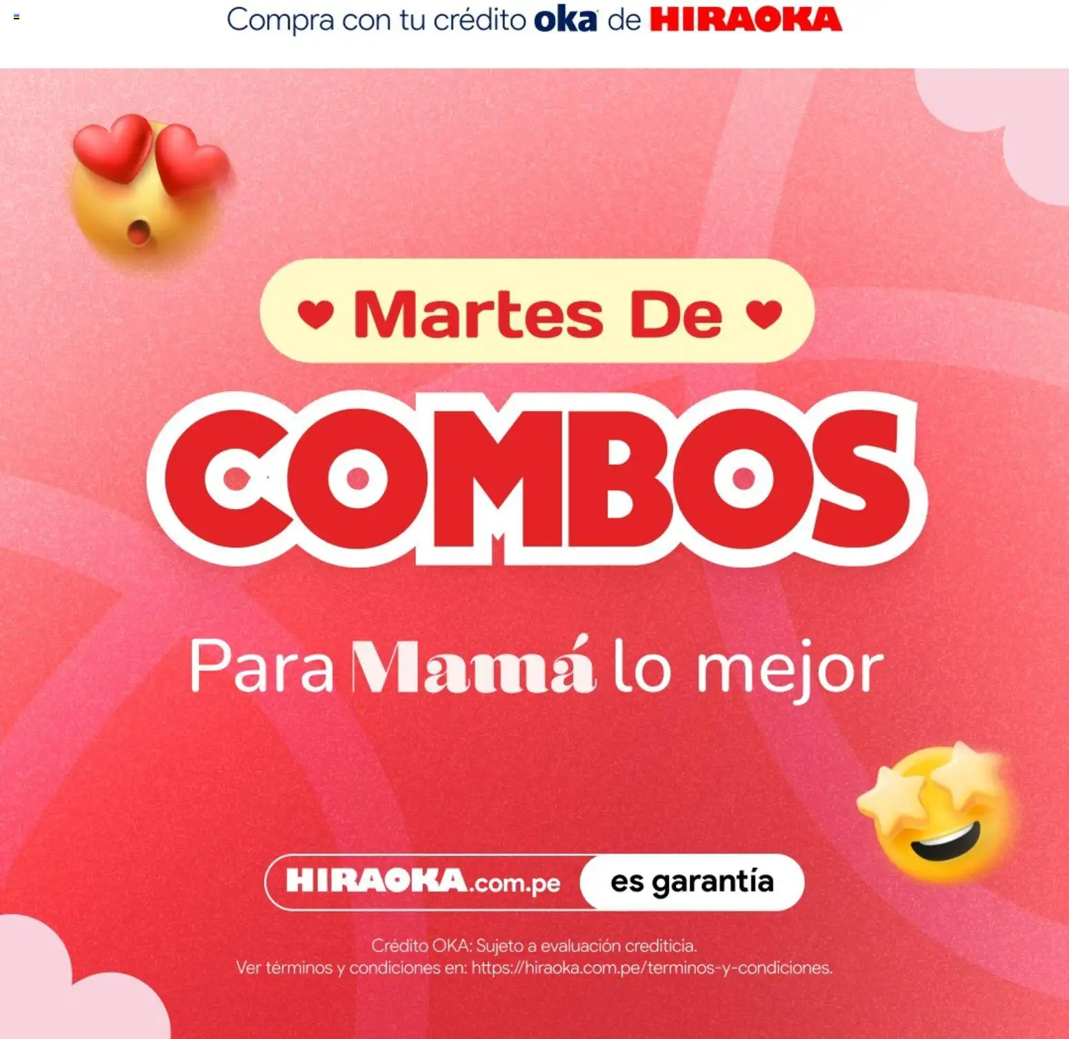 Vista previa de Hiraoka - Martes De Combos de la tienda Hiraoka válido desde 05/05/2026