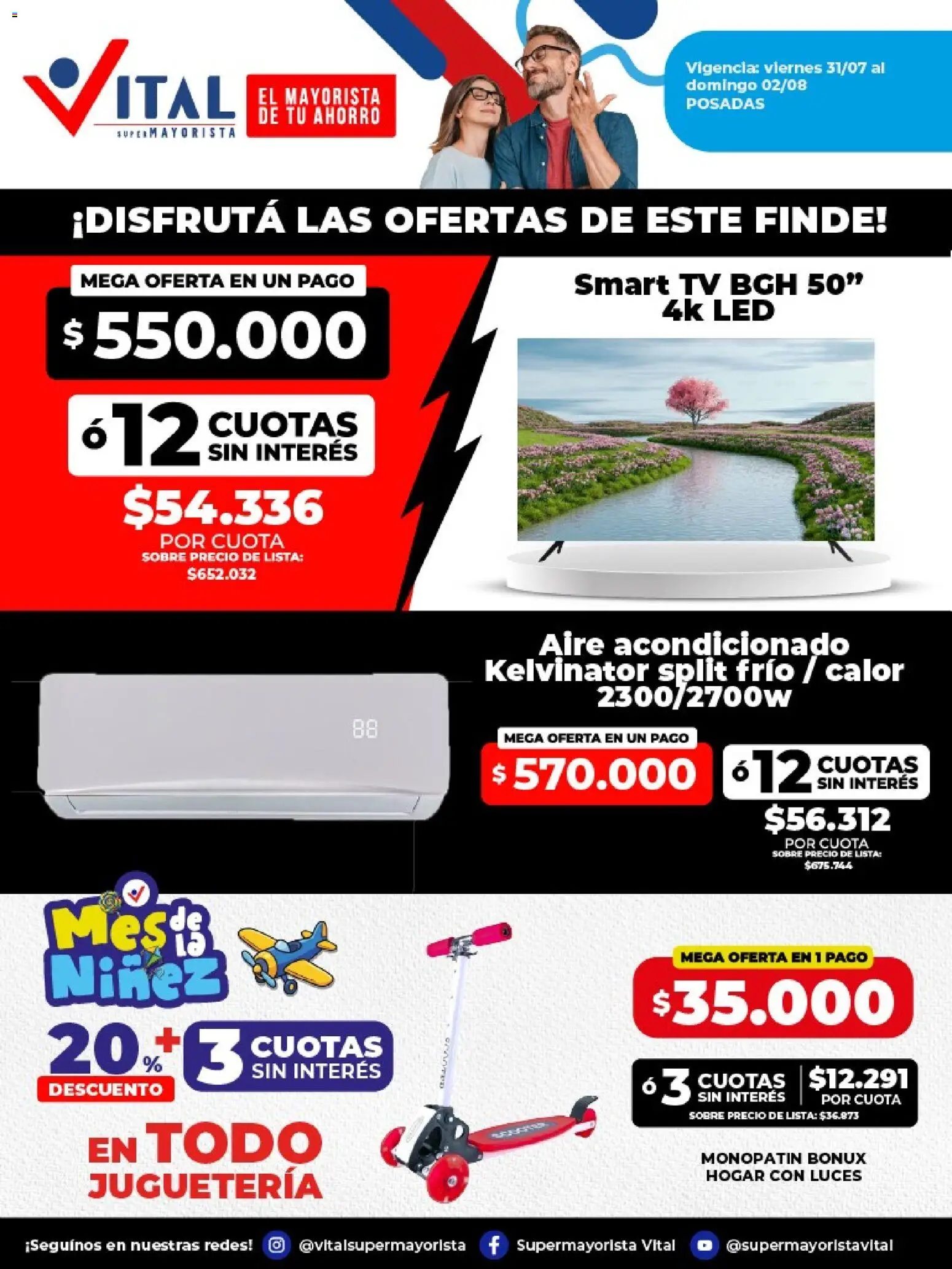 Vista previa del folleto de la tienda Vital válido desde el 31/07/2026 