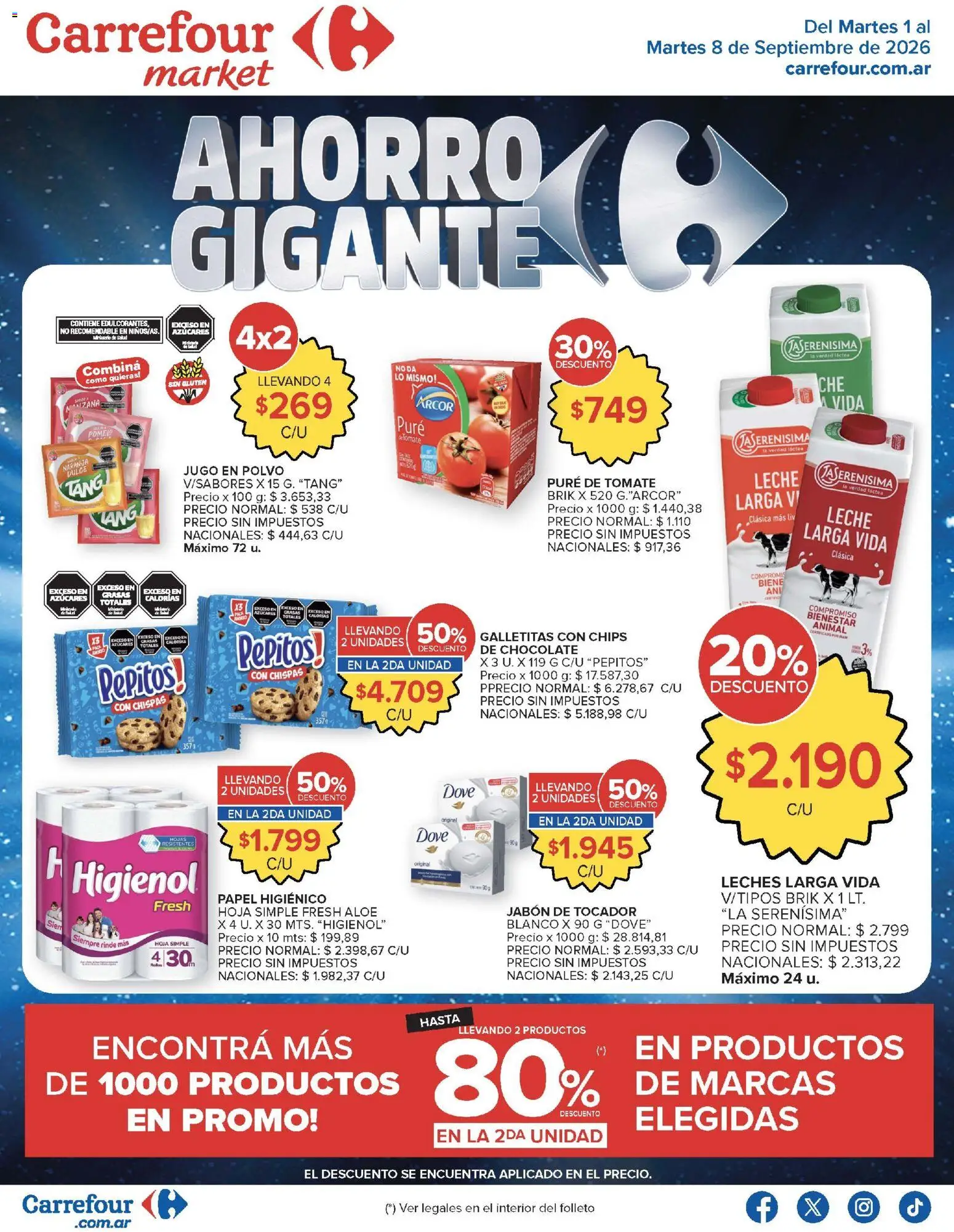 Vista previa del folleto de la tienda Carrefour válido desde el 01/09/2026 