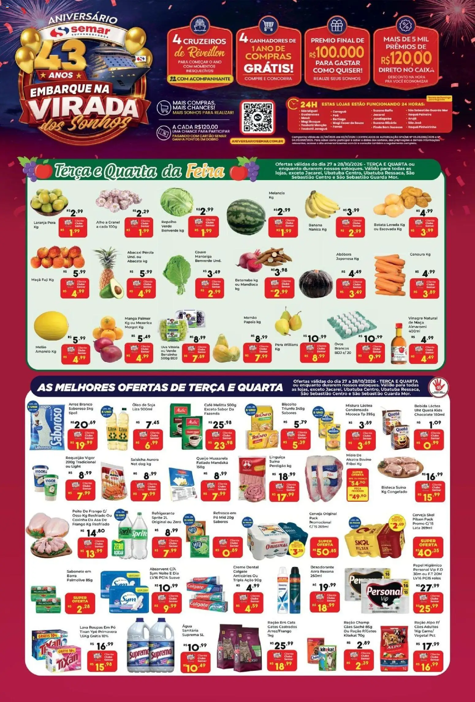 Ofertas Semar Supermercado até 28/10/2026. - Página 1