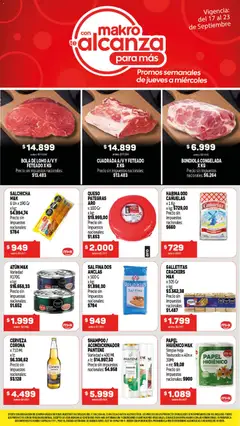 Vista previa del folleto de la tienda Makro válido desde el 17/09/2026 