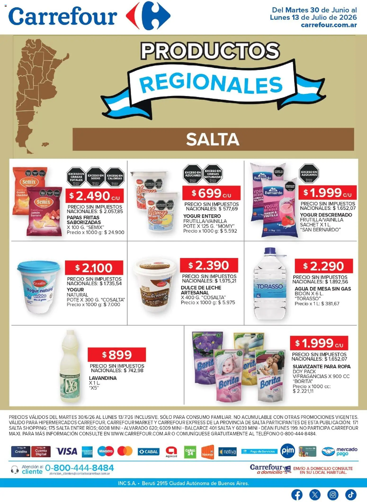 Vista previa del folleto de la tienda Carrefour válido desde el 30/06/2026 