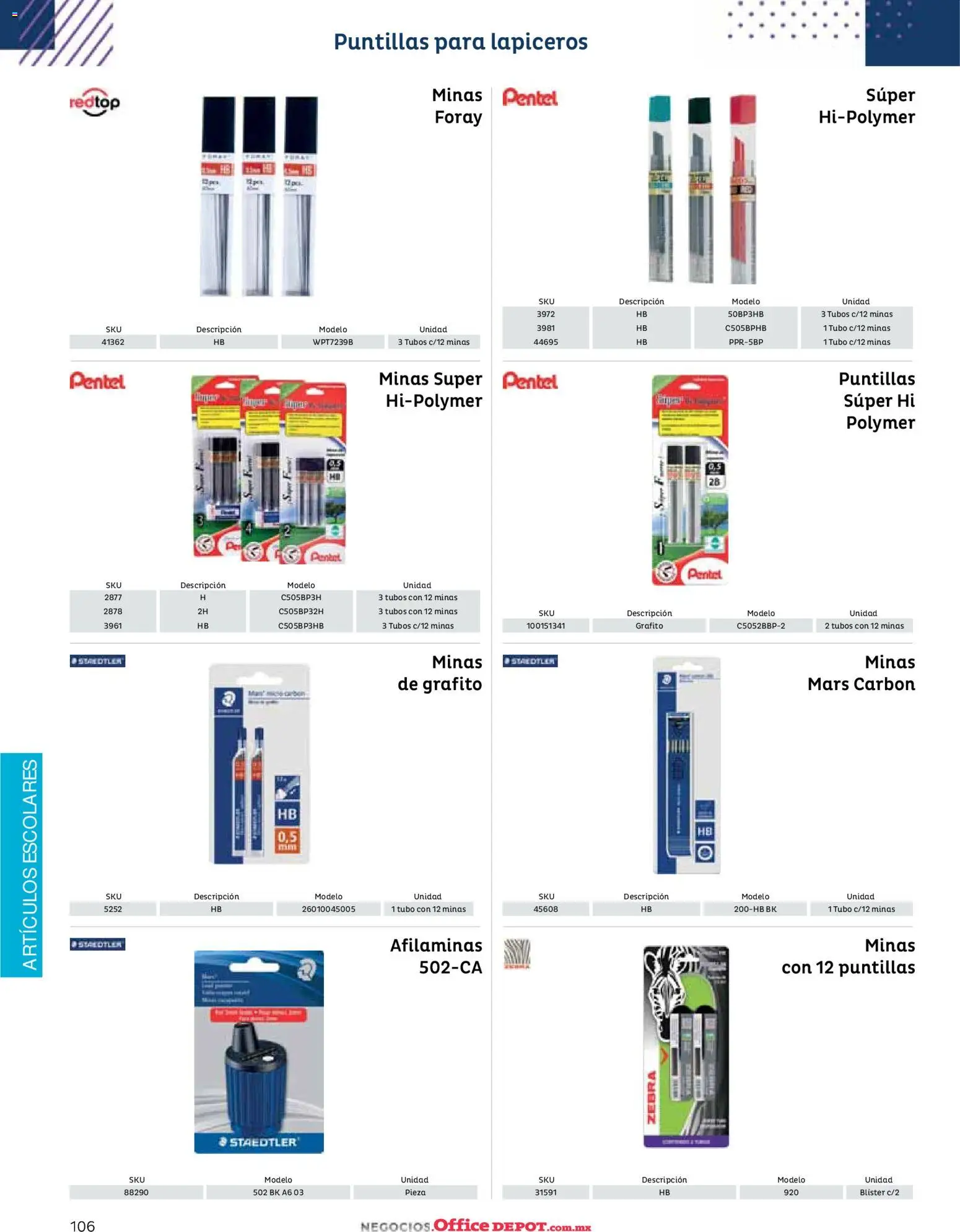 Vista previa las ofertas de la tienda Office Depot - Catálogo 2026 desde el 12/01/2026 