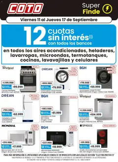 Vista previa del folleto de la tienda Coto válido desde el 11/09/2026 