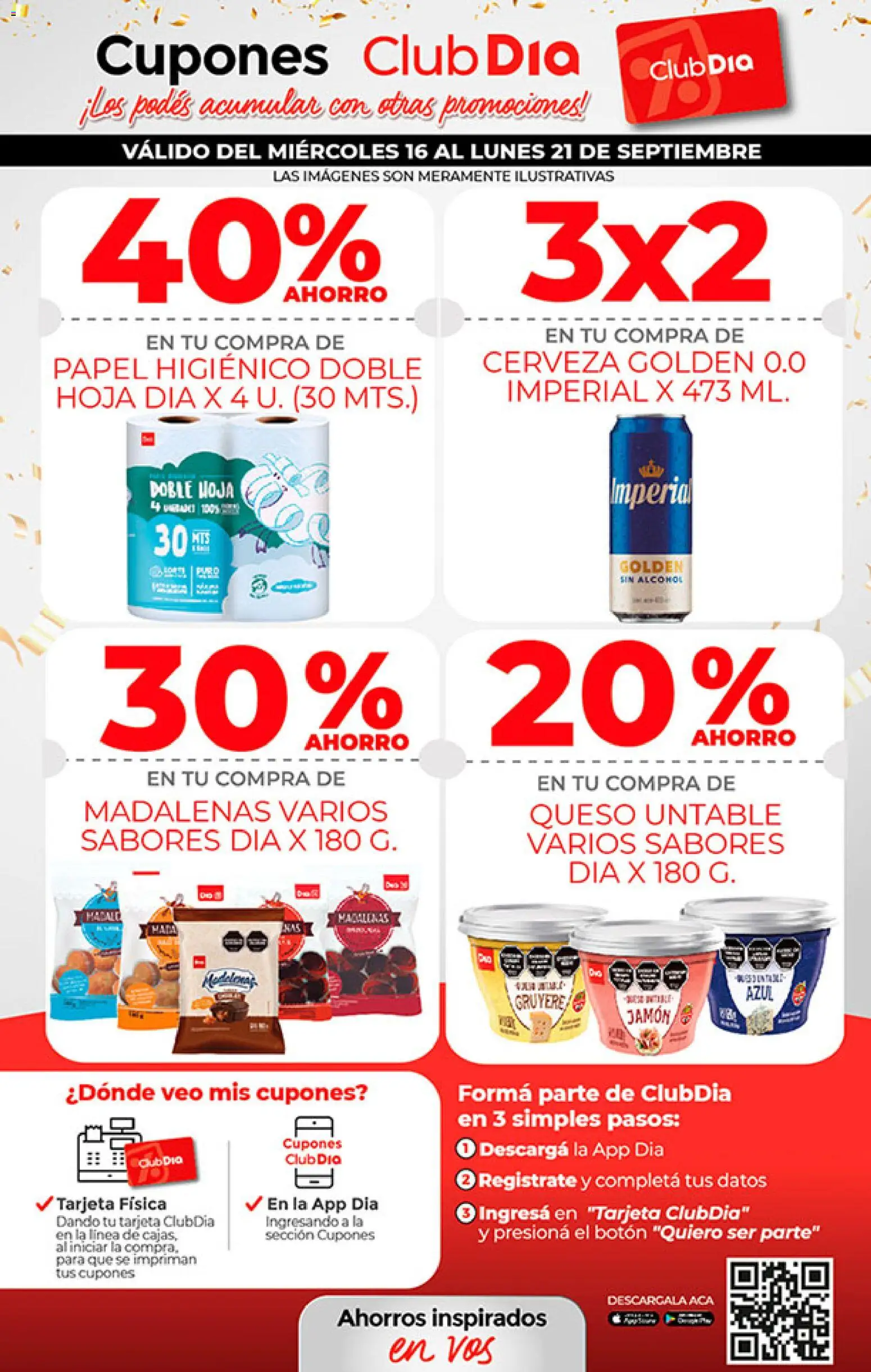 Vista previa del folleto de la tienda Dia válido desde el 16/09/2026 