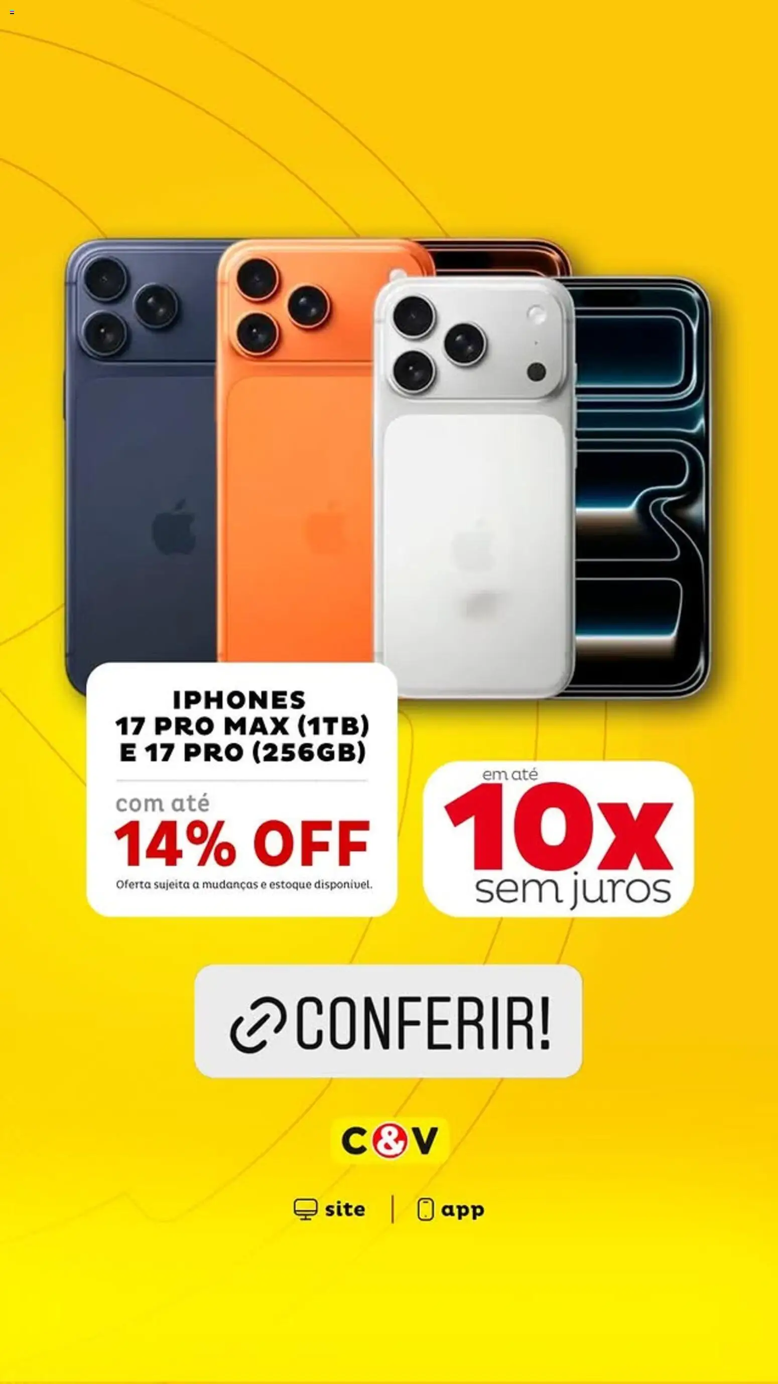 Pré-Visualização do folheto "Casa e Video ofertas" da loja Casa e Video válido a partir de 21/07/2026