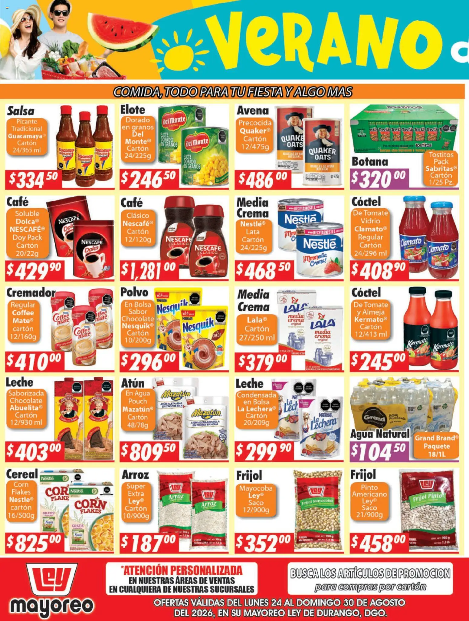 Vista previa las ofertas de la tienda Casa Ley - Casa Ley folleto desde el 24/08/2026 