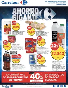 Vista previa del folleto de la tienda Carrefour válido desde el 23/09/2026 