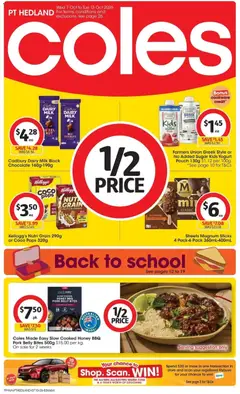 Preview of catalogue Coles catalogue PT Hedland from shop Coles valid 07/10/2026