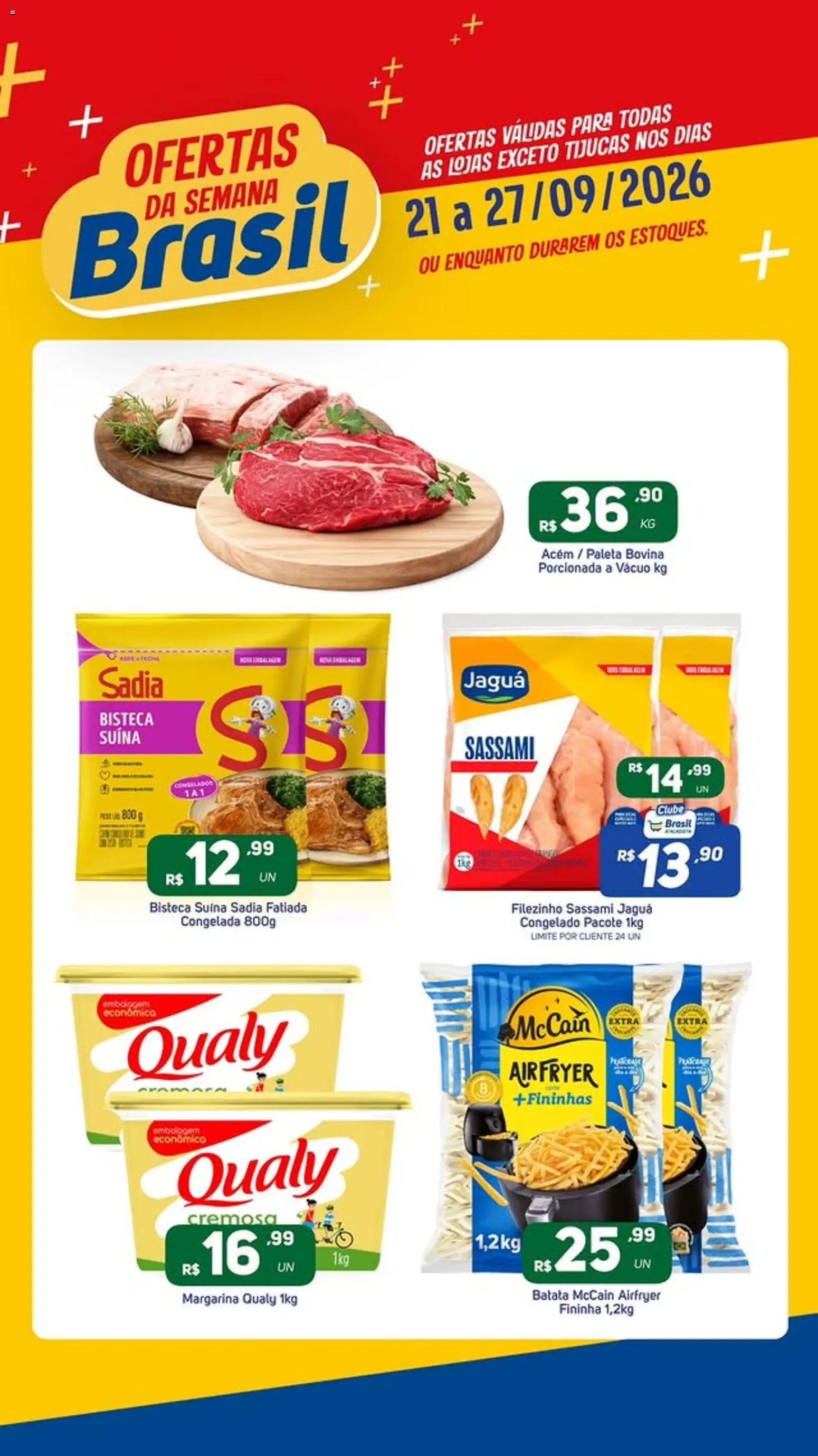 Pré-Visualização do folheto "Brasil Atacadista - Ofertas da semana" da loja Brasil Atacadista válido a partir de 21/09/2026