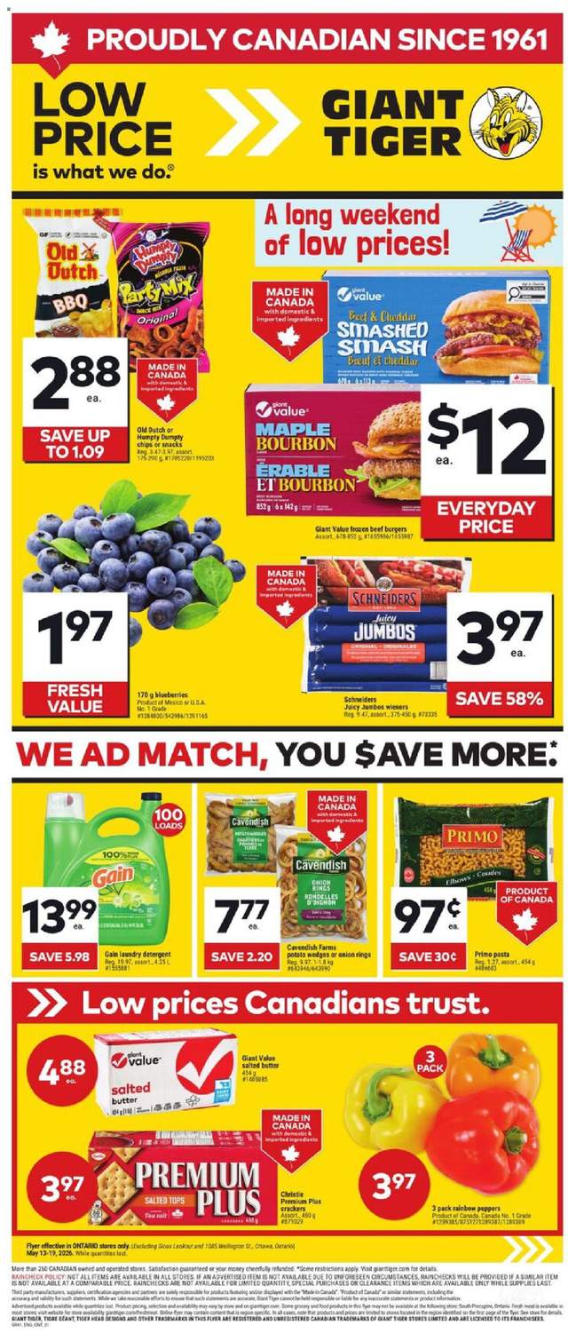 New Giant Tiger flyer from May 13