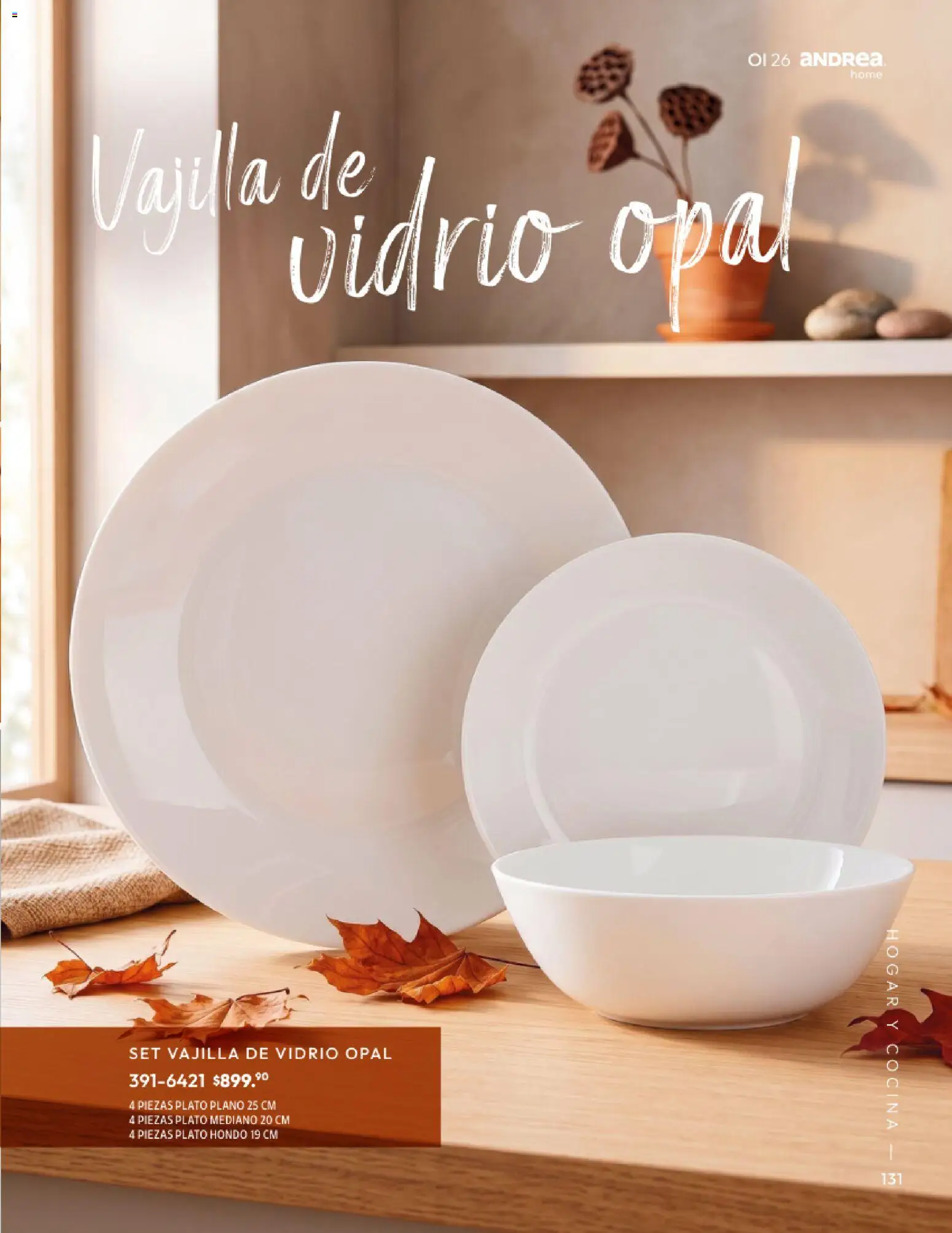 Vista previa las ofertas de la tienda Andrea - Andrea catálogo Home desde el 01/09/2026 