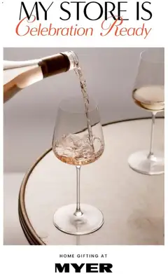 Preview of catalogue Home gifting at Myer from shop Myer valid 08/10/2026