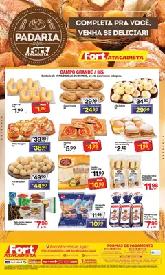 Pré-Visualização do folheto "Fort Atacadista ofertas Padaria" da loja Fort Atacadista válido a partir de 19/09/2026