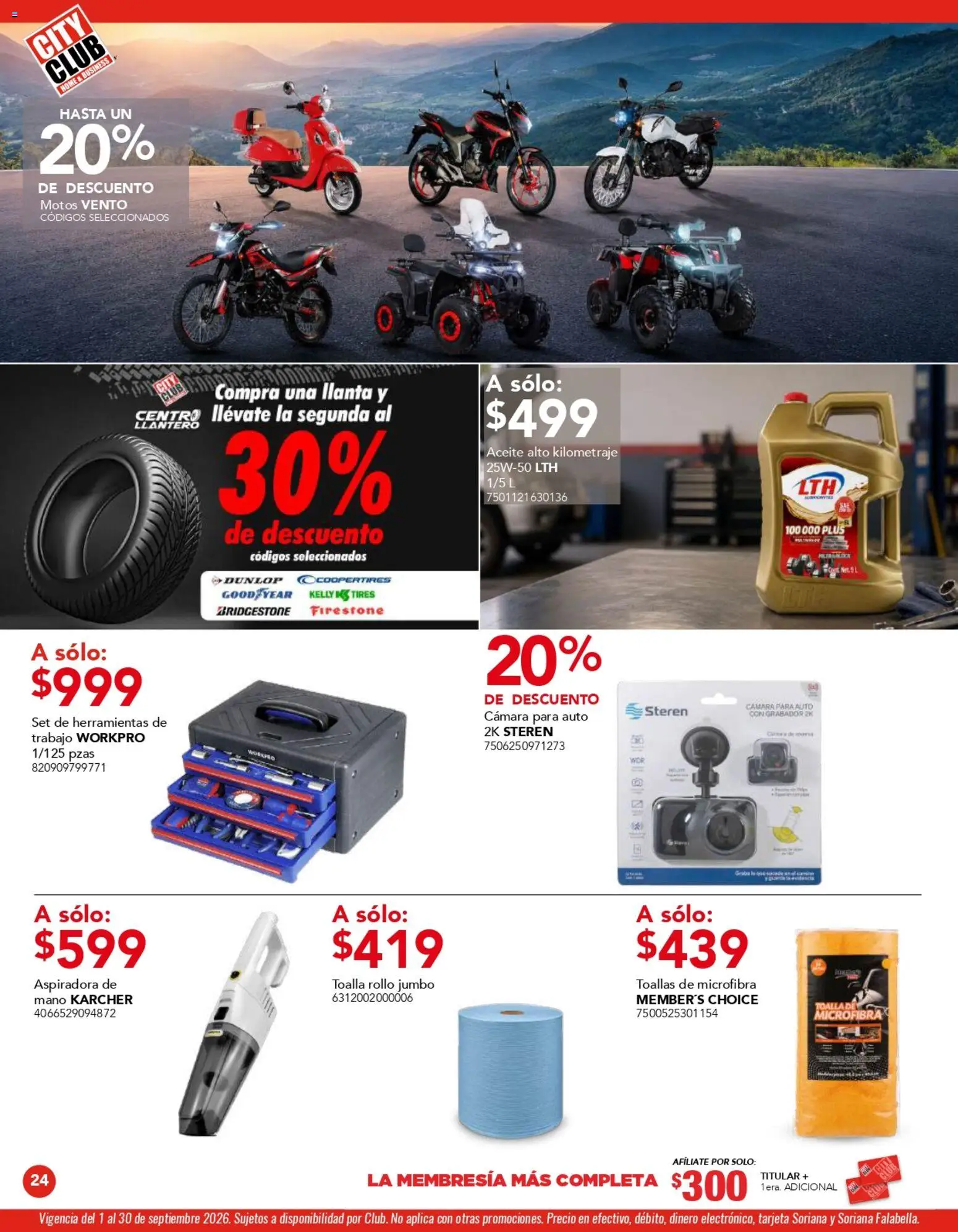 Vista previa las ofertas de la tienda City Club - City Club catálogo desde el 01/09/2026 