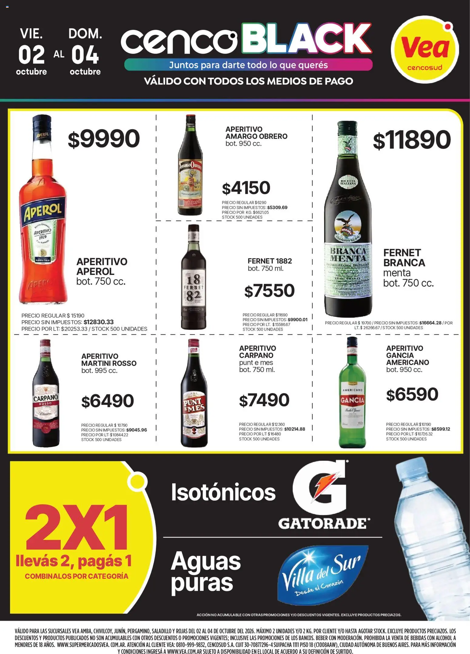 Vista previa del folleto de la tienda Vea válido desde el 02/10/2026 