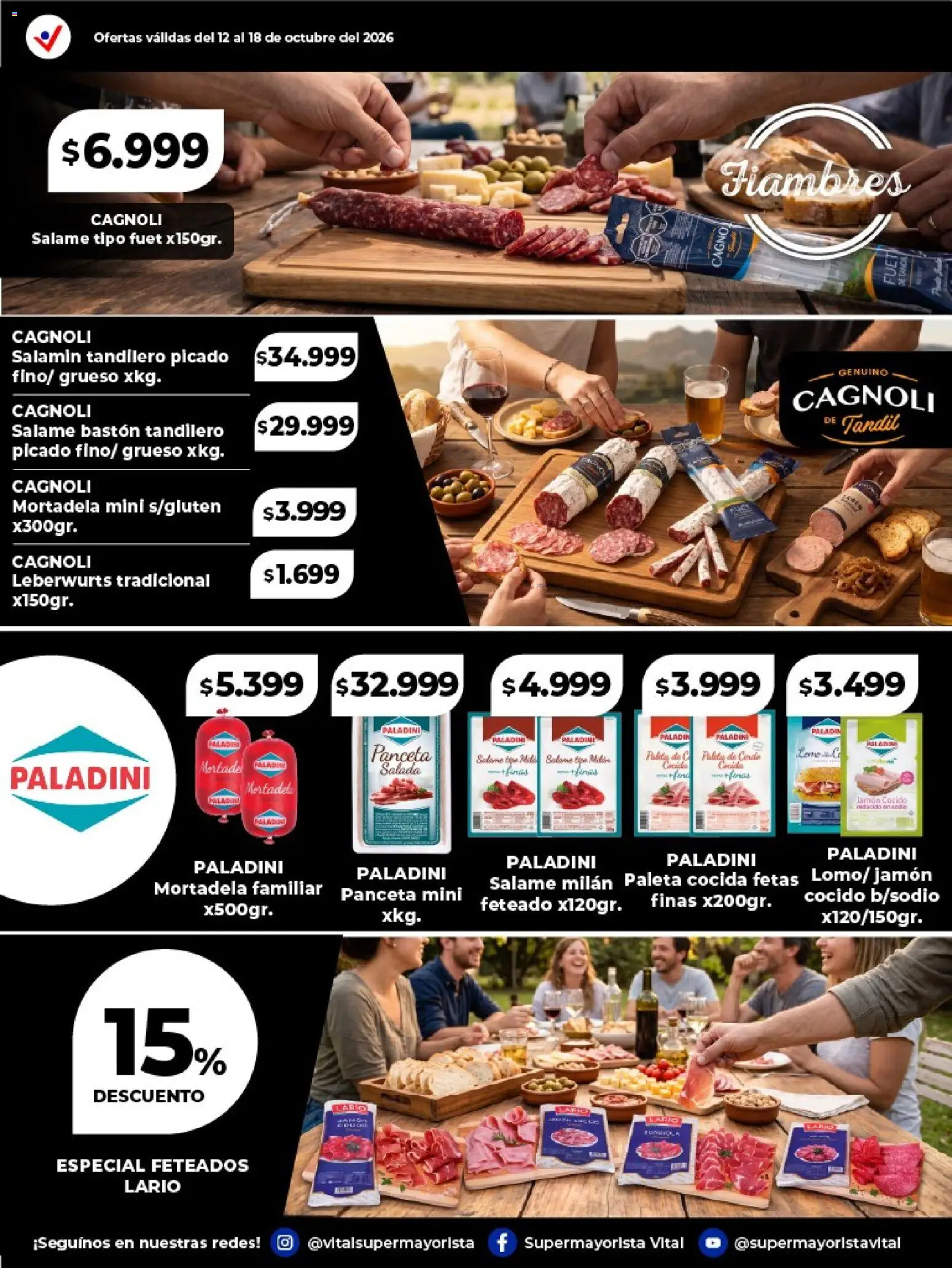 Vista previa del folleto de la tienda Vital válido desde el 12/10/2026 