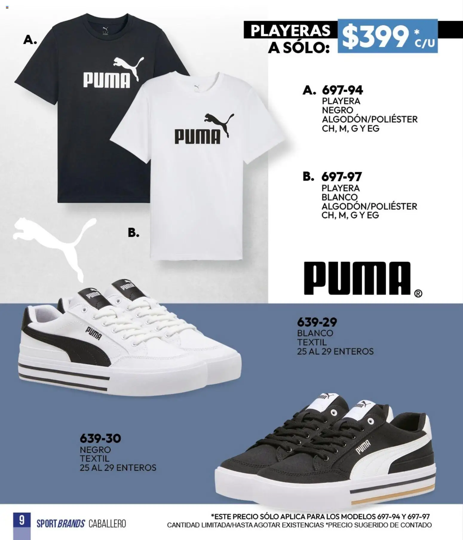 Vista previa las ofertas de la tienda Cklass - Cklass catálogo Sportbrands Verano Caballero desde el 05/03/2026 - Playera