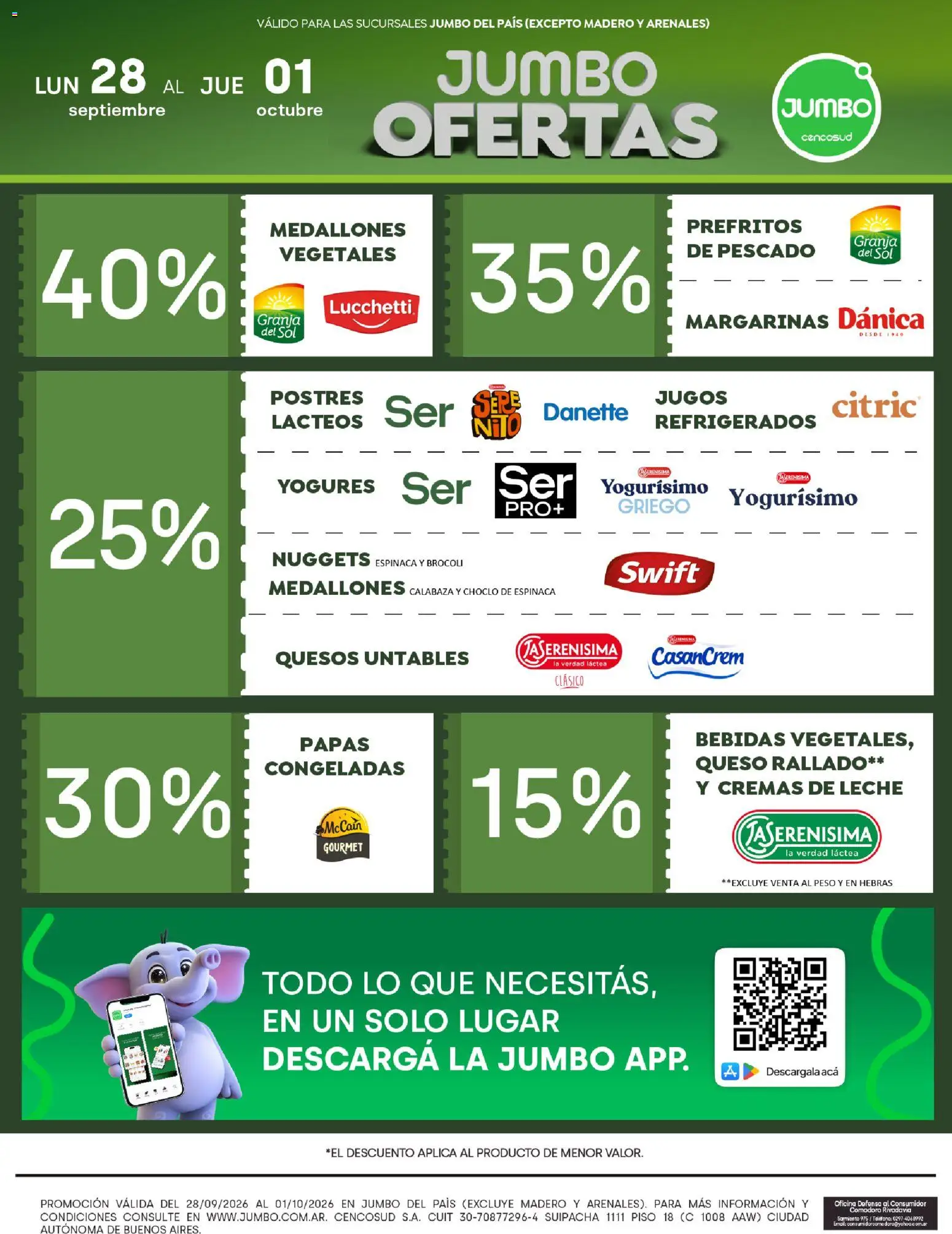 Vista previa del folleto de la tienda Jumbo válido desde el 28/09/2026 