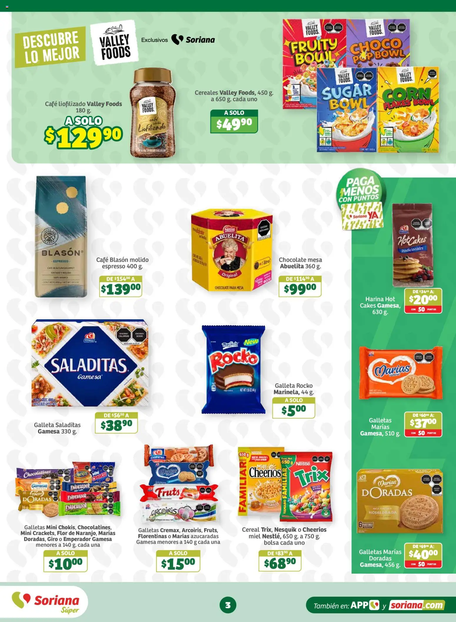 Vista previa las ofertas de la tienda Soriana - Soriana folleto En México Oferta se dice Soriana Súper desde el 23/10/2026 