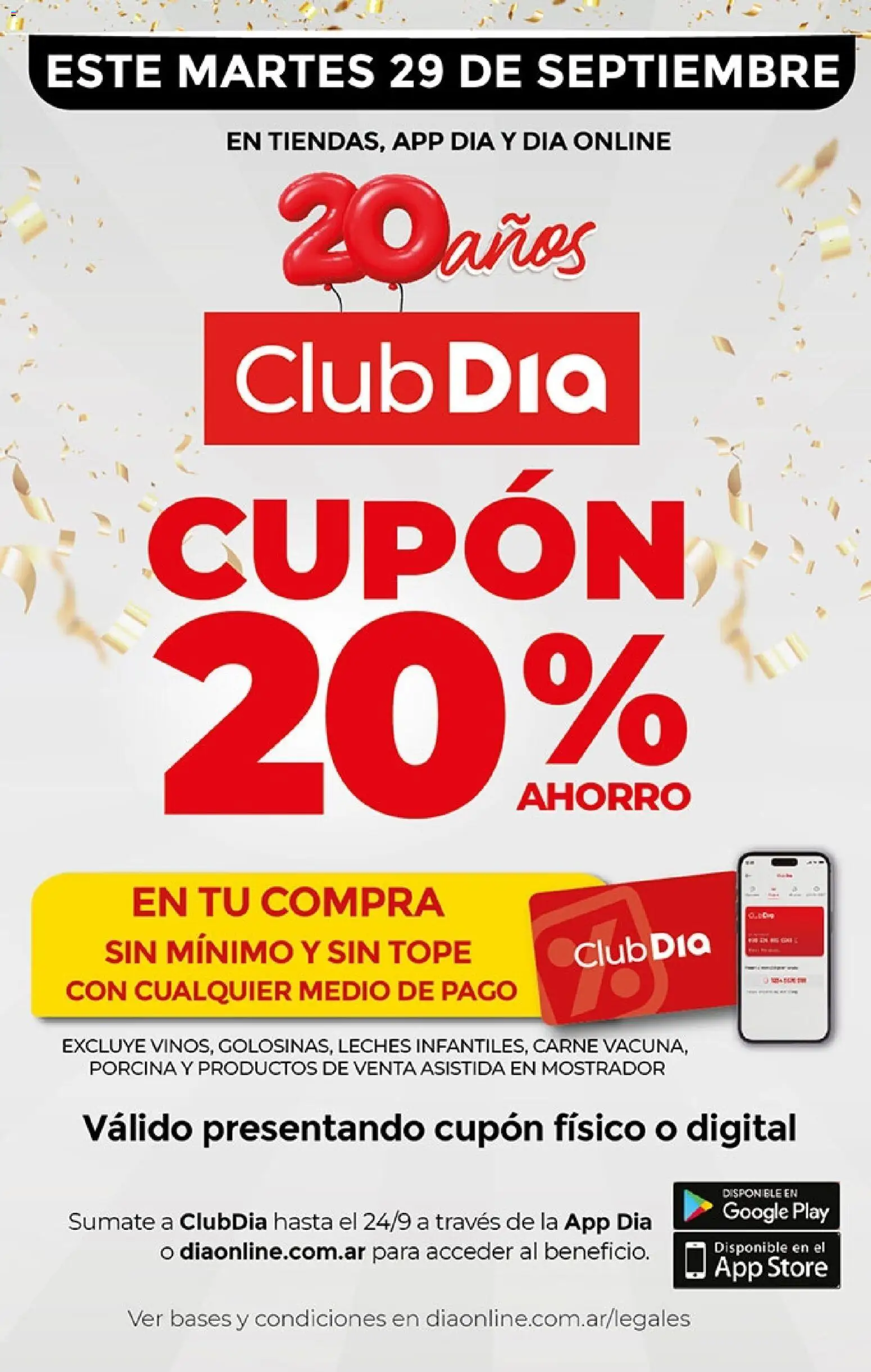 Vista previa del folleto de la tienda Dia válido desde el 23/09/2026 