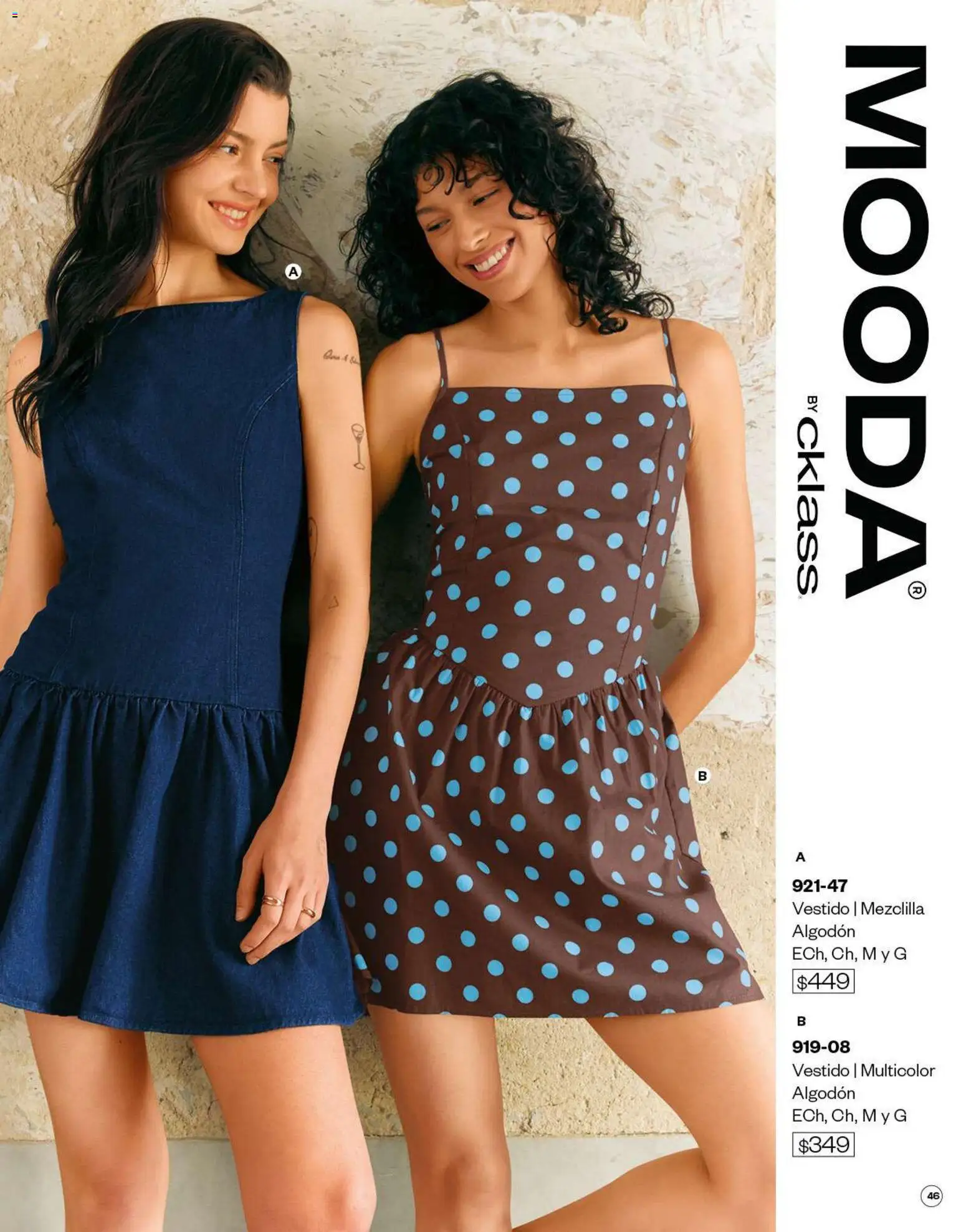 Vista previa las ofertas de la tienda Cklass - Cklass catálogo Verano Mooda desde el 05/03/2026 - Vestido, Algodón
