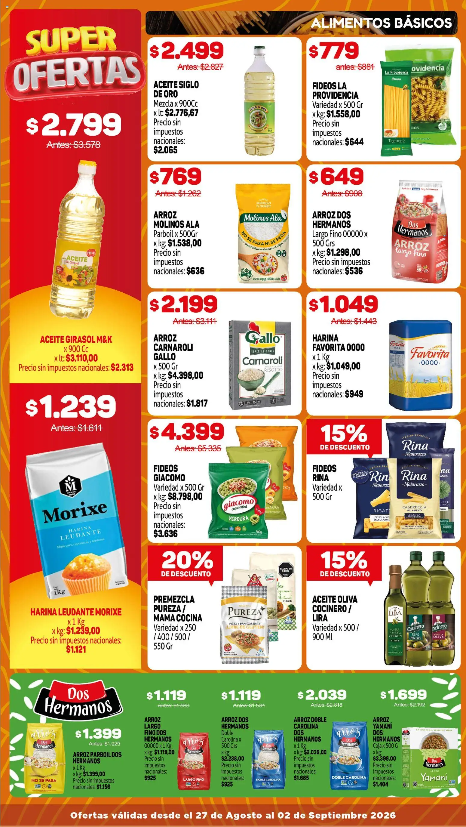 Vista previa del folleto de la tienda Makro válido desde el 27/08/2026 