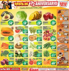 Vista previa las ofertas de la tienda Casa Ley - Casa Ley folleto Las ofertas de frutas y verdunas desde el 12/09/2026 
